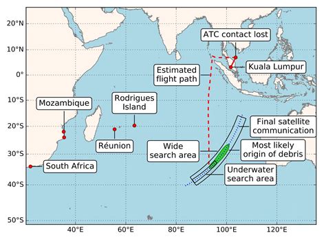 MH370 crash: How algorithms and data is helping to reveal the wreckage ...