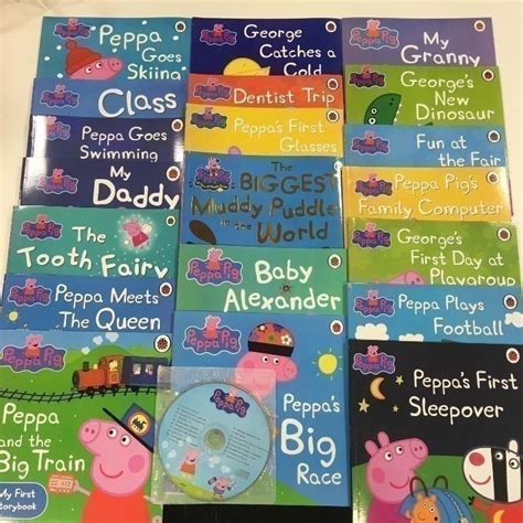 Peppa Pig Story Book Collection, Hobbies & Toys, Books & Magazines ...