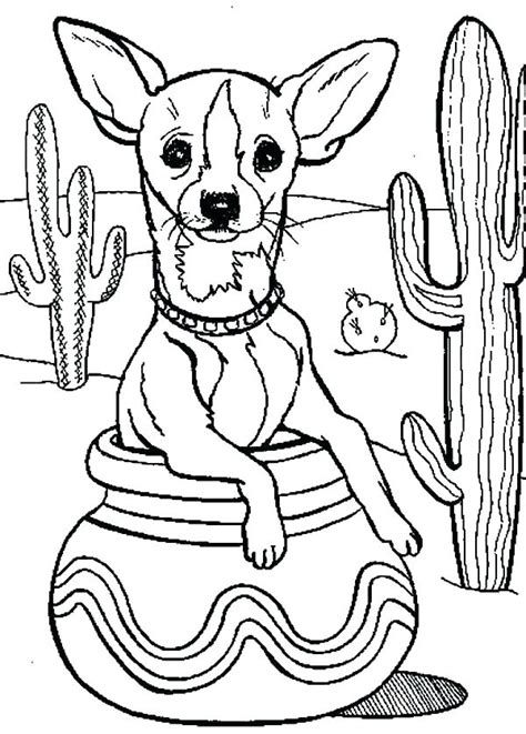 Chihuahua Coloring Pages at GetDrawings | Free download