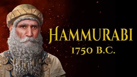 Hammurabi King Of Babylon