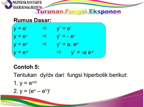 Turunan Fungsi Logaritma | LEMBAR EDU