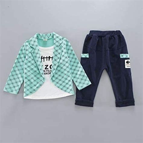 Kid's Clothing Set Baba Suit Boy Clothing Set Three Piece Boy Baba Suit ...