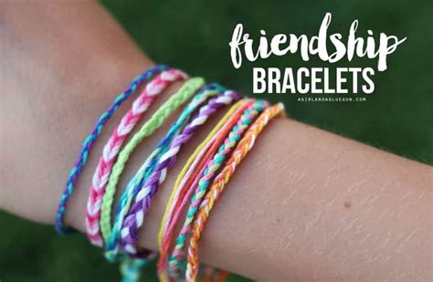 friendship bracelets...kid craft monday! - A girl and a glue gun