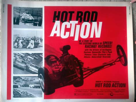 Hot Rod Action Original Movie Poster at Chicago 2013 as H41 - Mecum ...