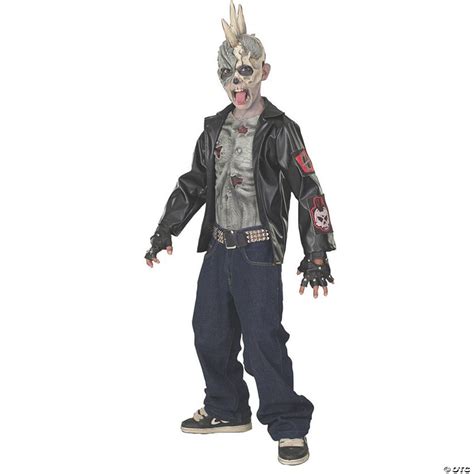 Boy's Punk Zombie Costume - Large | Halloween Express