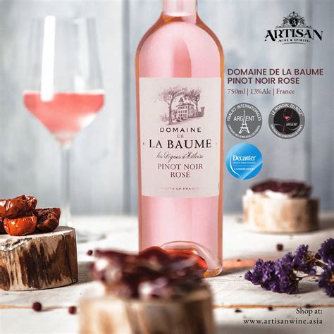 DOMAINE DE LA BAUME PINOT NOIR ROSE 750ML | 2020 | 13% ALC