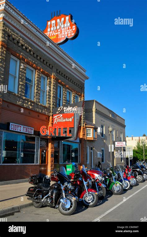 Irma Hotel Restaurant Cody Wyoming WY Buffalo Bill Wild West Historic ...