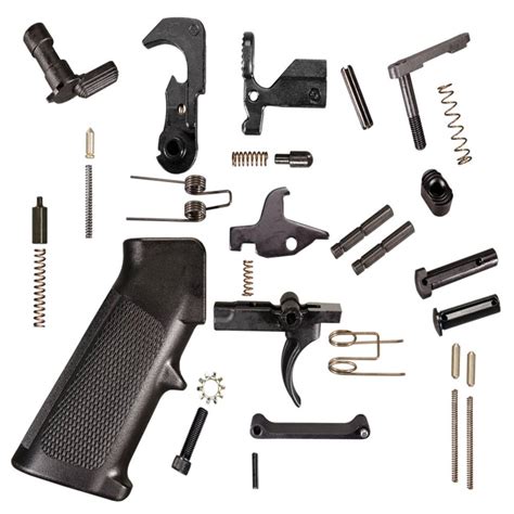 AR-15 COMPLETE LOWER PARTS KIT W/GRIP | X-Ring Supply