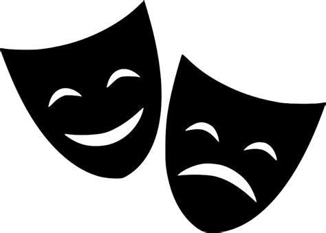 Drama Mask Theatre PNG Imagem grátis - PNG All | PNG All