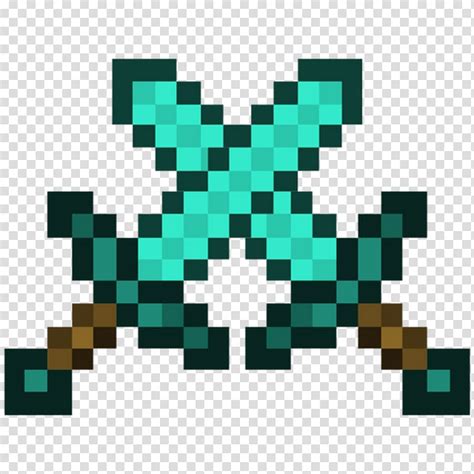 Lego Minecraft Diamond Sword Video Game Png Clipart Dantdm Diamond ...