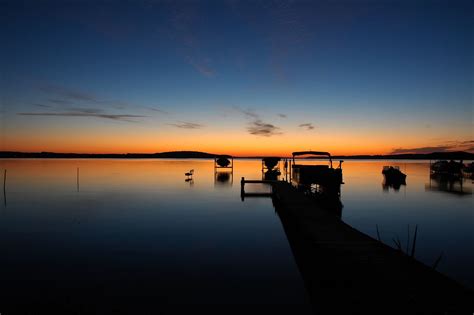 Green Lake, Wisconsin just before sunrise | Green Lake, Wisc… | Flickr