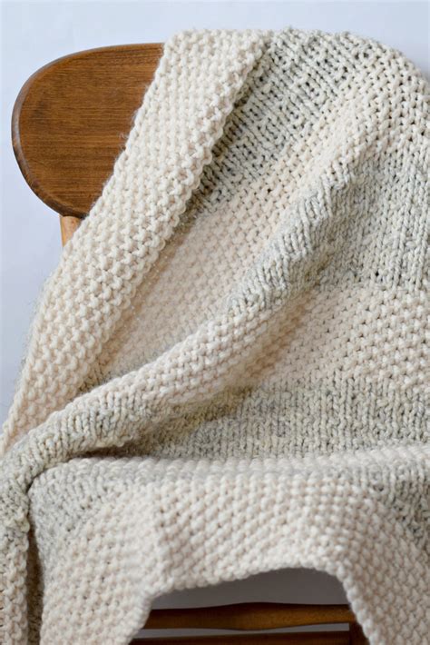 Easy Heirloom Knit Blanket Pattern – Mama In A Stitch