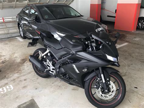 R15 V3 Matte Black ( Price Lowered ) , Motorbikes, Motorbikes for Sale ...