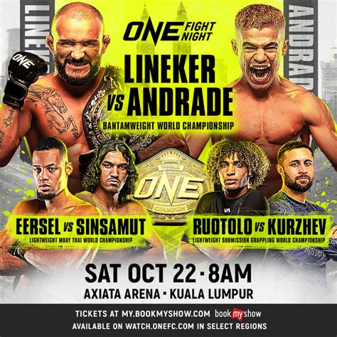 ONE Championship Returns to Kuala Lumpur with Action-Packed ONE Fight ...