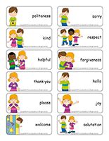 List Of Polite Words For Kids