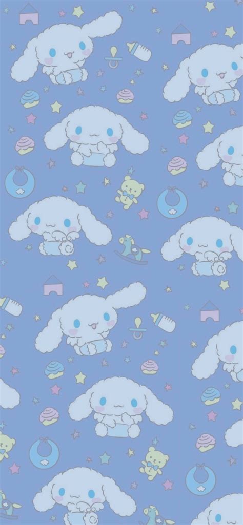 Cinnamoroll Blue Pattern Wallpapers - Aesthetic Sanrio Wallpapers ...