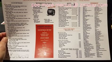 Menu at Stack 571 Burger and Whiskey Bar - Olympia, Olympia