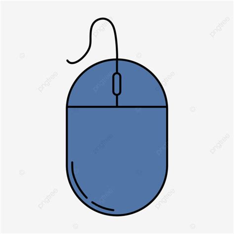 Computer Mouse Pointer Clipart Transparent PNG Hd, Line Art Computer ...