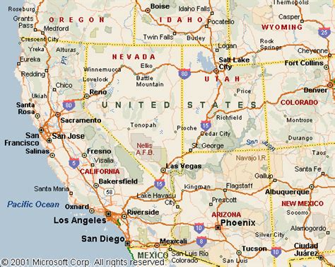 Map Of Us West Coast – Map Vector