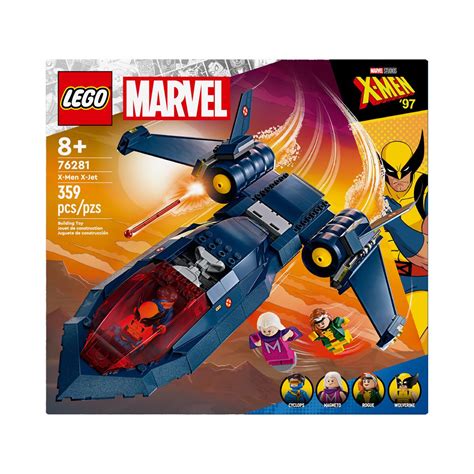 LEGO 76281 Marvel X-Men X-Jet - Entertainment Earth