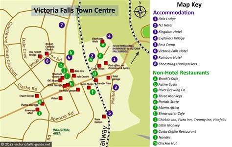 Map Victoria Falls