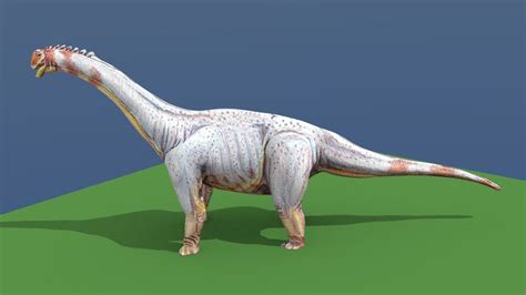 3d max paralititan dinosaur