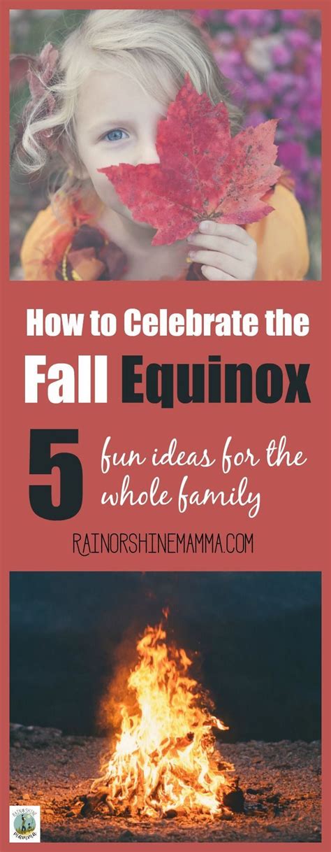 How to Celebrate the Fall Equinox | Fun fall activities, Autumnal ...