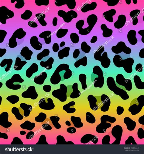 Colorful Neon Cheetah Print