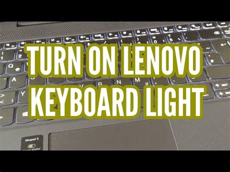 How to turn on backlit keyboard lenovo - loddrum