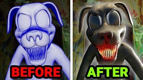 BEFORE & AFTER: Cartoon Dog - Never Run (Horror Skunx) - YouTube