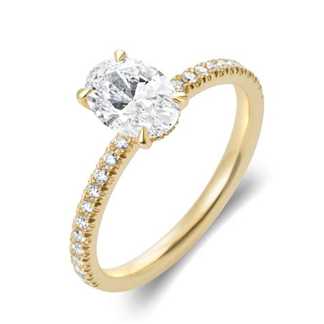 Oval Diamond Solitaire 1.19ct | Pravins