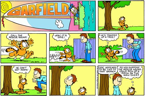 Garfield, October 1995 comic strips | Garfield Wiki | Fandom