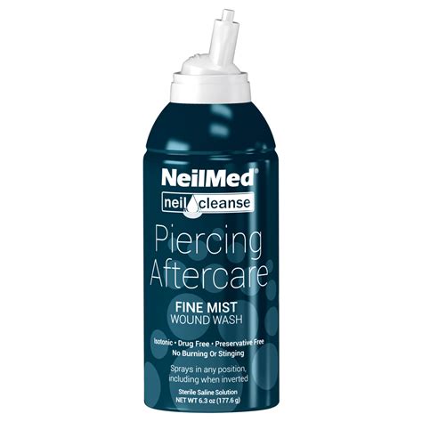 Piercing Aftercare Fine Mist 177mL – NeilMed Piercing Aftercare ...