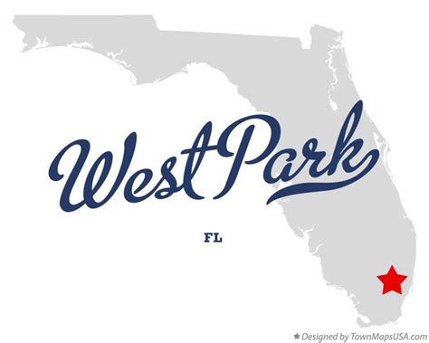 Map of West Park, FL, Florida