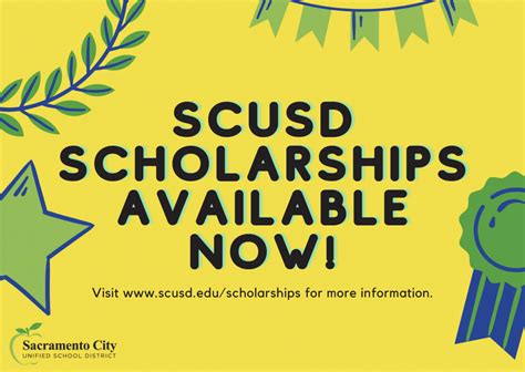 SCUSD Scholarships Available for High School Seniors - Sacramento City ...