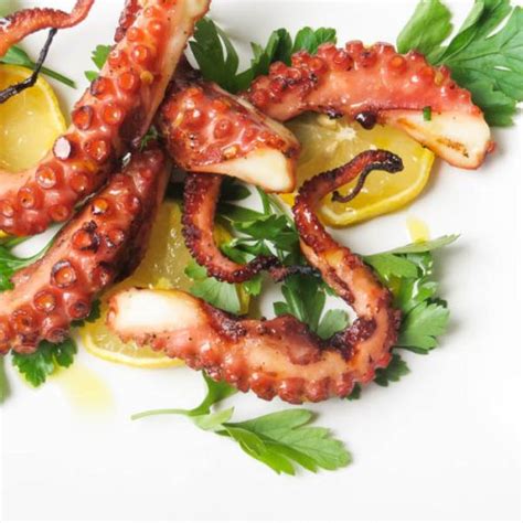 Grilled Octopus - Garlic & Zest