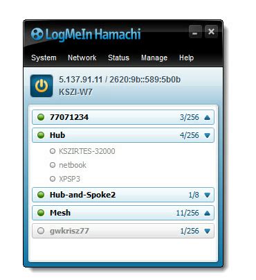 Download LogMeIn Hamachi - Creat Virtual Private Networks On-Demand