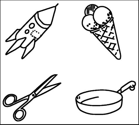 Illustration of the picture stimuli used in Experiments 1 and 2 ...