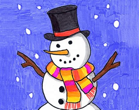 Easy Simple Drawing Of Winter Season - Janainataba