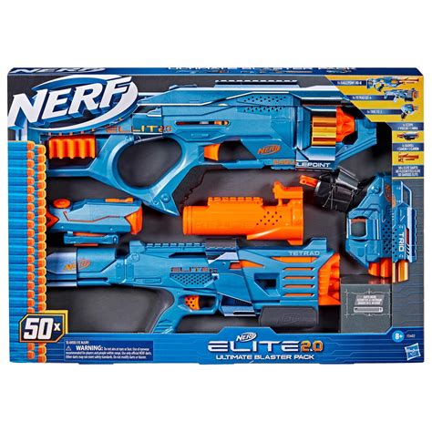 Nerf Elite 2.0 Ultimate Blaster 3-Pack - Walmart.com