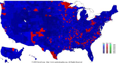 1984 Presidential Election - Election Results by County