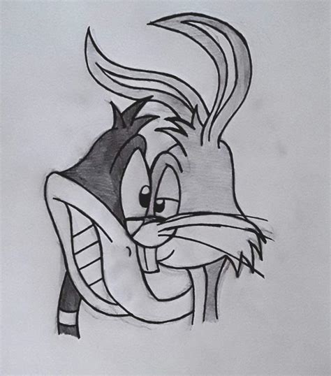 Bugs Bunny and Daffy Duck Quick Sketch art | Cartoon Amino