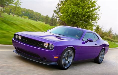 2014 Dodge Challenger SRT8 - front photo, Plum Crazy Pearl Coat color ...