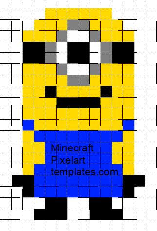 Pixel Art Minecraft Templates