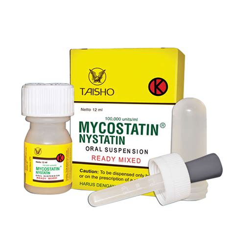 Mycostatin Drops 12 ml - Kegunaan, Efek Samping, Dosis dan Aturan Pakai ...