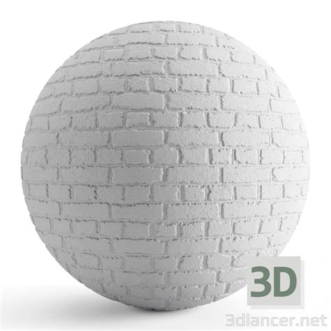 Descargar textura Ladrillo blanco para 3d max - numero 43943 en ...