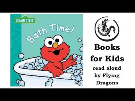 Sesame Street Bath Time book | Books Read Aloud for Children ...