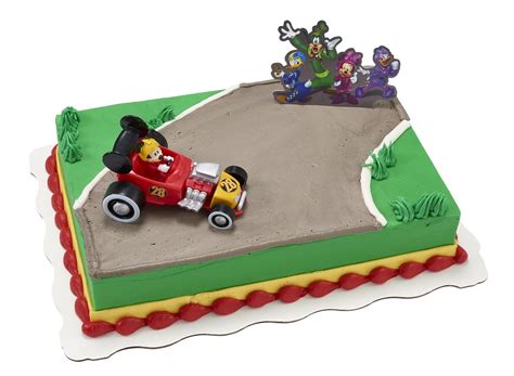 Mickey and the Roadster Racers Two Tier Cake - Walmart.com