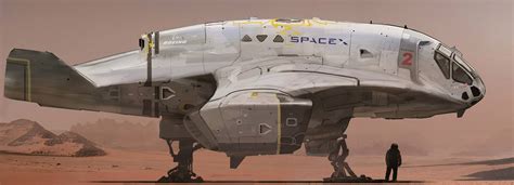 concept ships: Mars lander concept art from Last Days on Mars