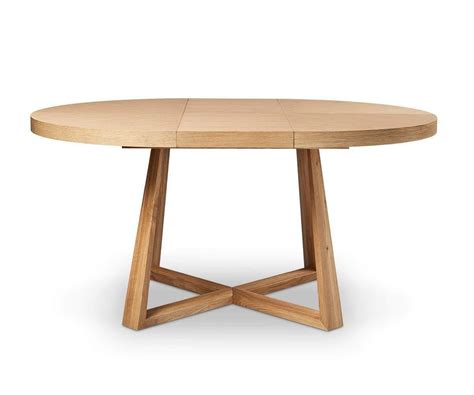 Oliver Round Extension Dining Table - Scandinavian Designs